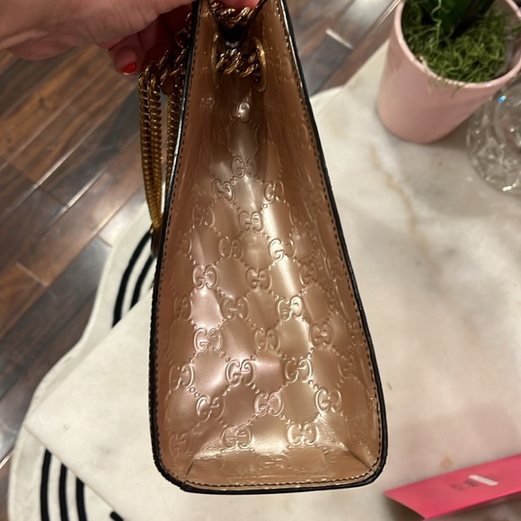 Beautiful authentic and RARE  Patton leather Gucci, 2 way bag w /COA - Picture 8 of 15